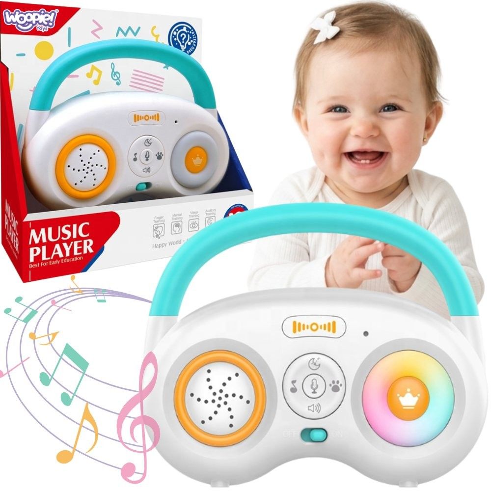 Interaktyvus žaislas WOOPIE BABY muzikos grotuvas
