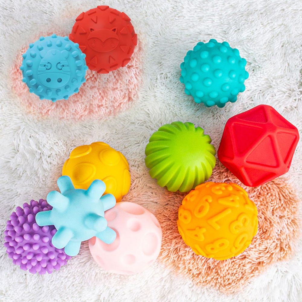 WOOPIE BABY Sensory Squeeze Blocks 8 pcs. 