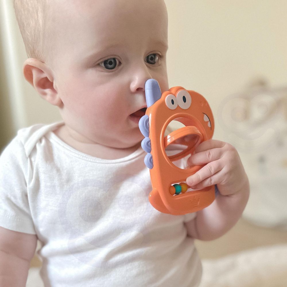 WOOPIE BABY Sensory Toy Teether Mirror Dino 