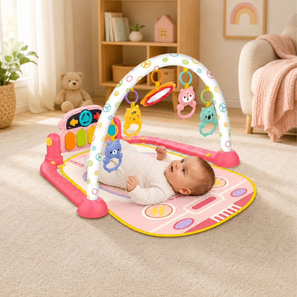 WOOPIE BABY Interactive Piano Play Mat for Babies 3 in 1 