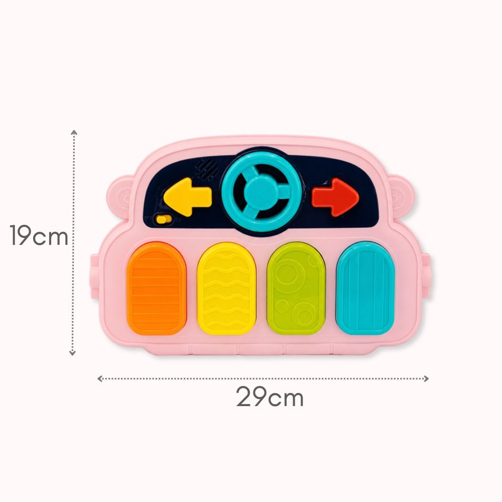 WOOPIE BABY Interactive Piano Play Mat for Babies 3 in 1 