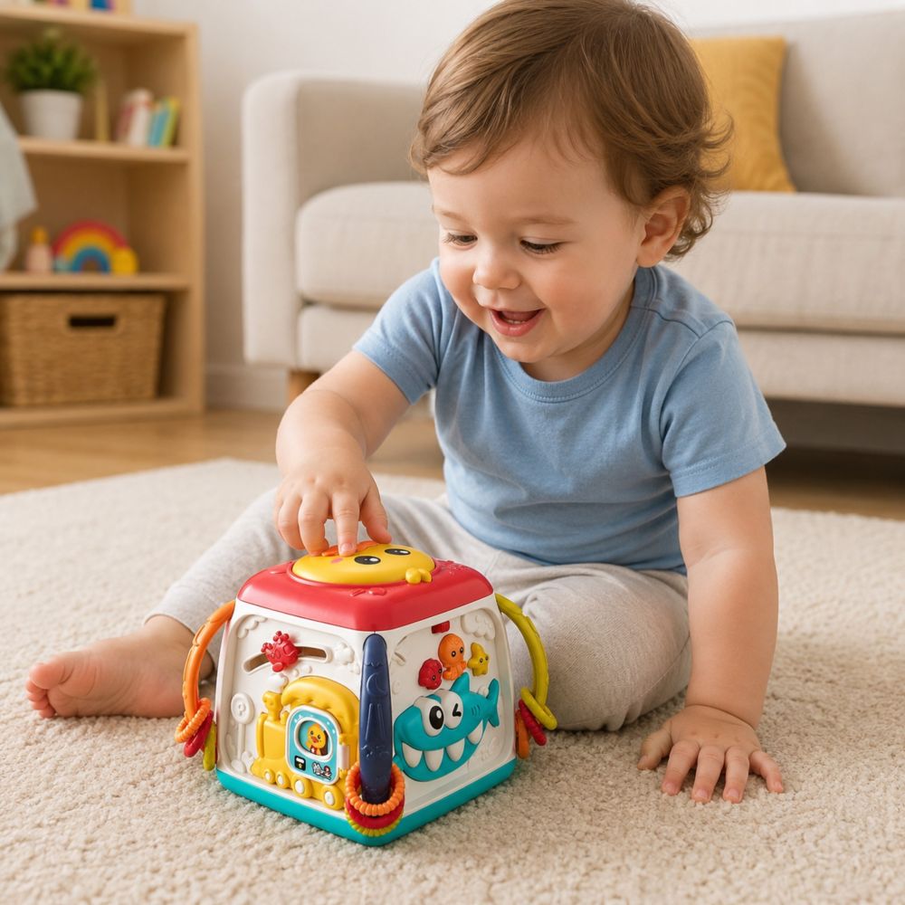 WOOPIE BABY Interactive Multifunctional Educational Cube 18m+ 