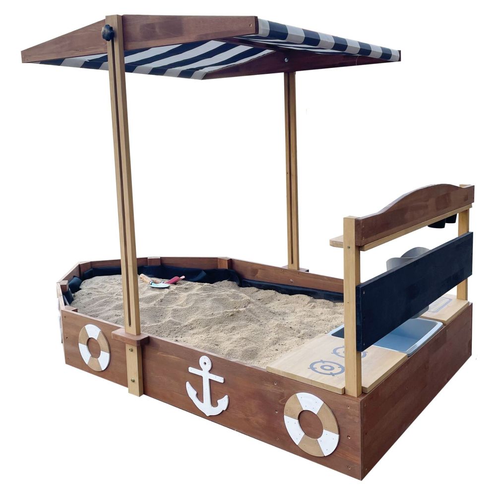 AXI Wooden Sandbox Ship with Kitchen 