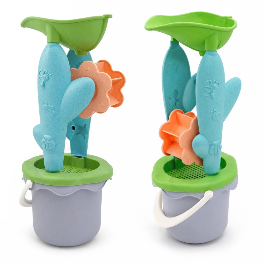 WOOPIE GREEN Bucket and Wheel Set 4 pcs. 