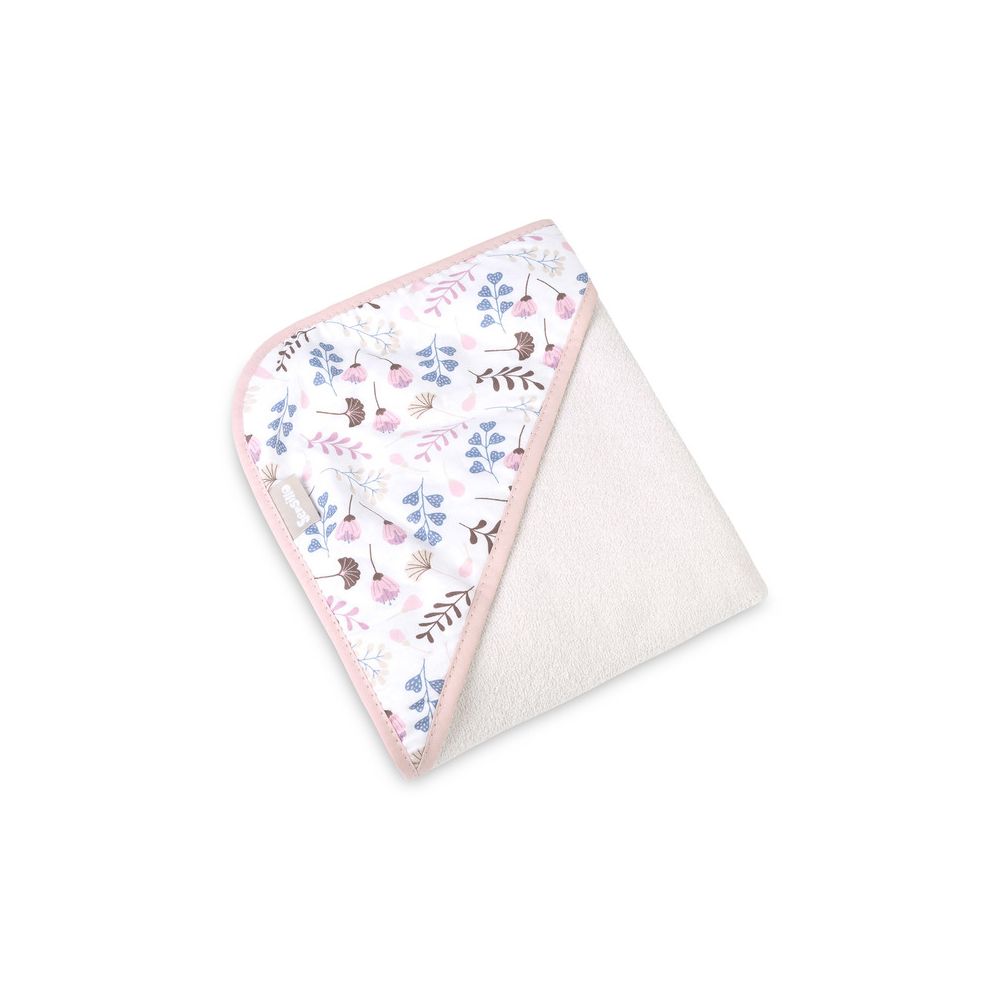 OKRYCIE KĄPIELOWE FROTTE 100X100 LUVI TWIGS PINK