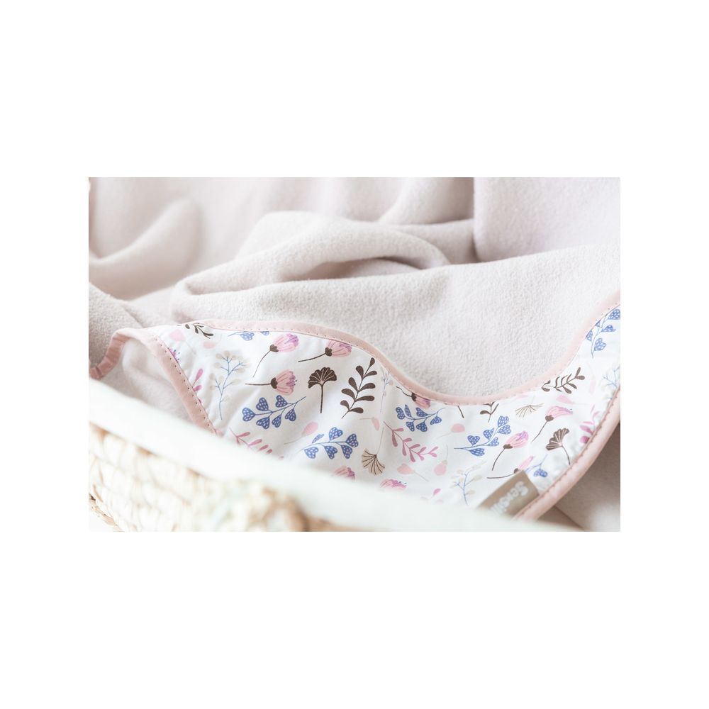 OKRYCIE KĄPIELOWE FROTTE 100X100 LUVI TWIGS PINK