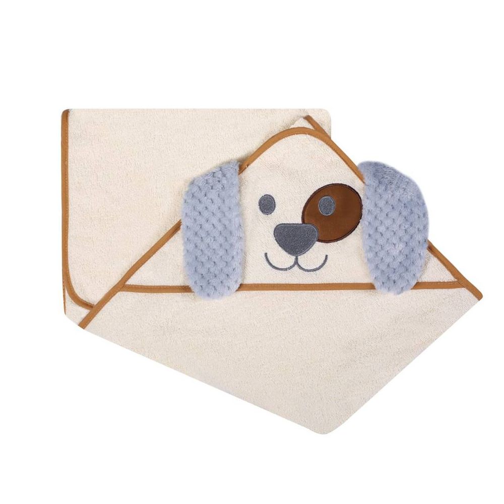 Bathing cover - 325 - TERRY - ANIMALS - size 100x100 - ECRU