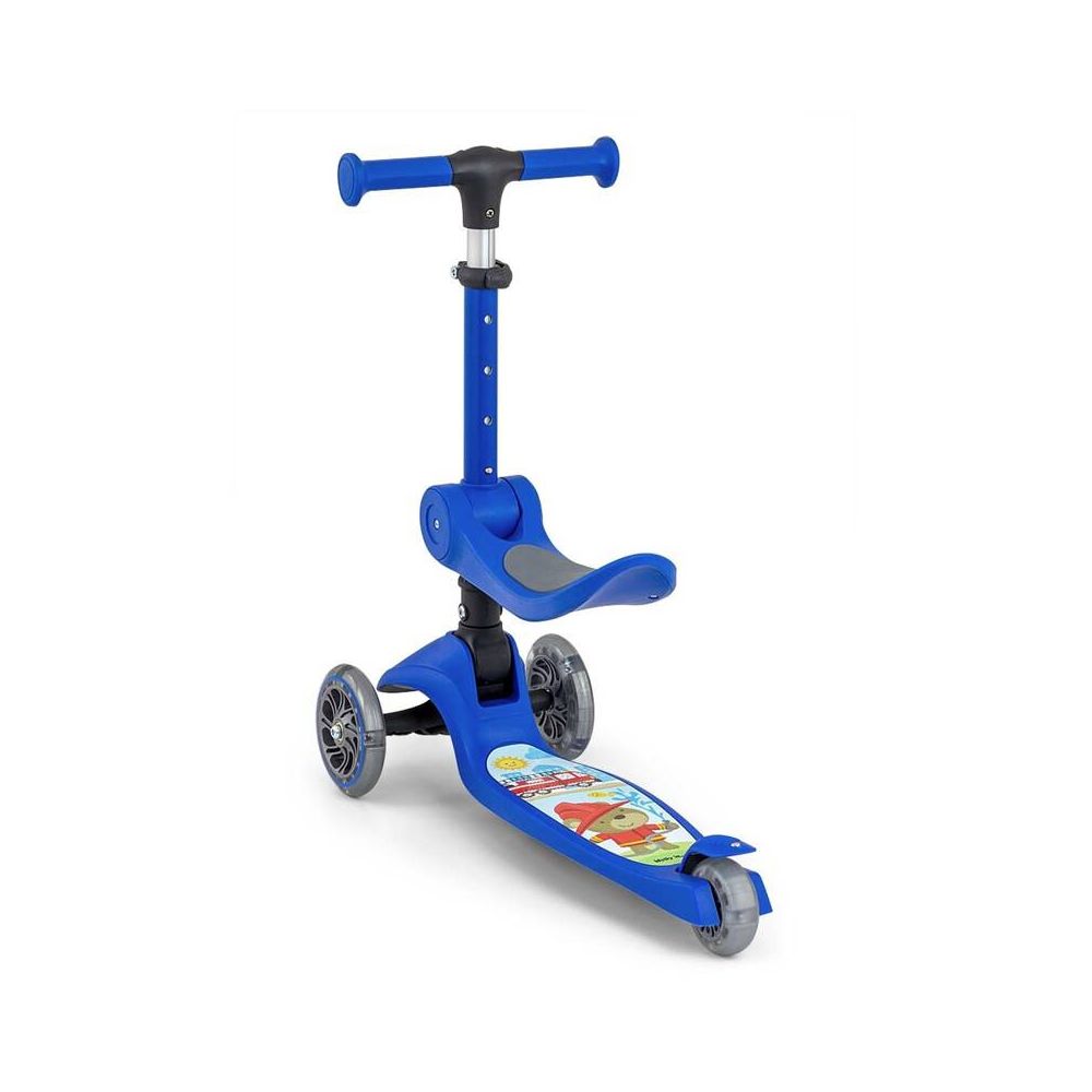 Scooter Fuzzy Blue