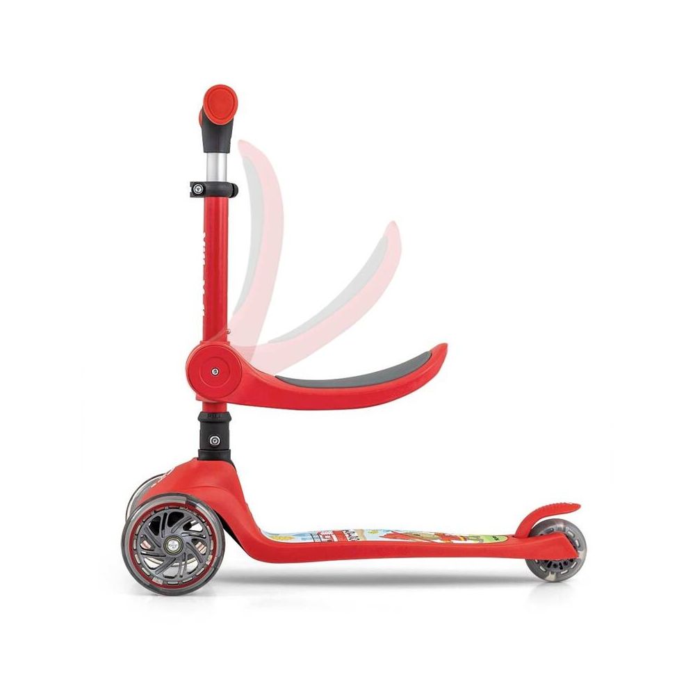 Scooter Fuzzy Red