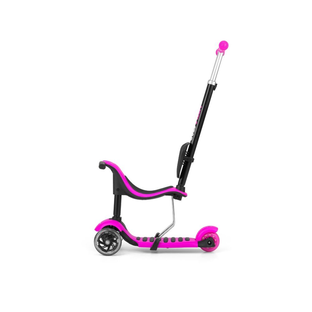 Paspirtukas - 1597 / 2893- 3in1 - LITTLE STAR - PINK ***