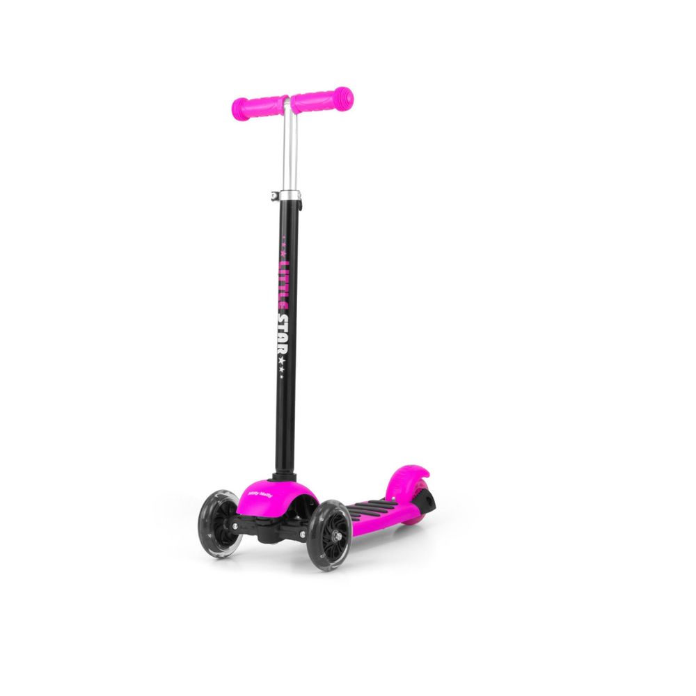 Paspirtukas - 1597 / 2893- 3in1 - LITTLE STAR - PINK ***