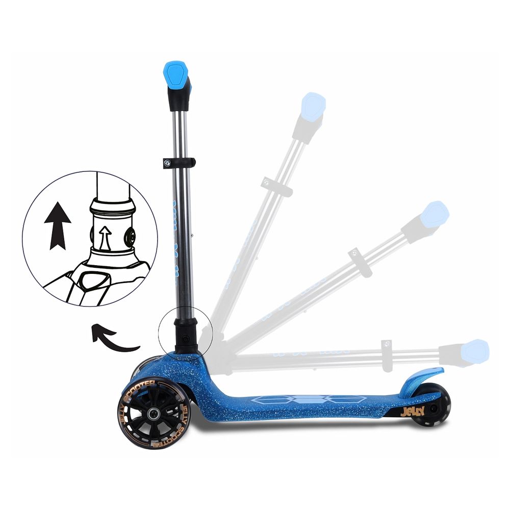 Paspirtukas Scooter Jelly, Blue