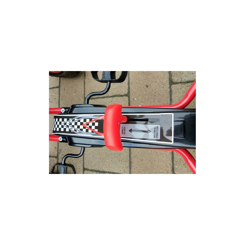 Gokart Czerwony A-15 Pompowane Koła