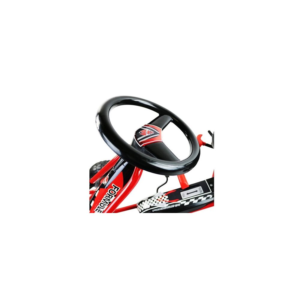 Gokart Czerwony A-15 Pompowane Koła