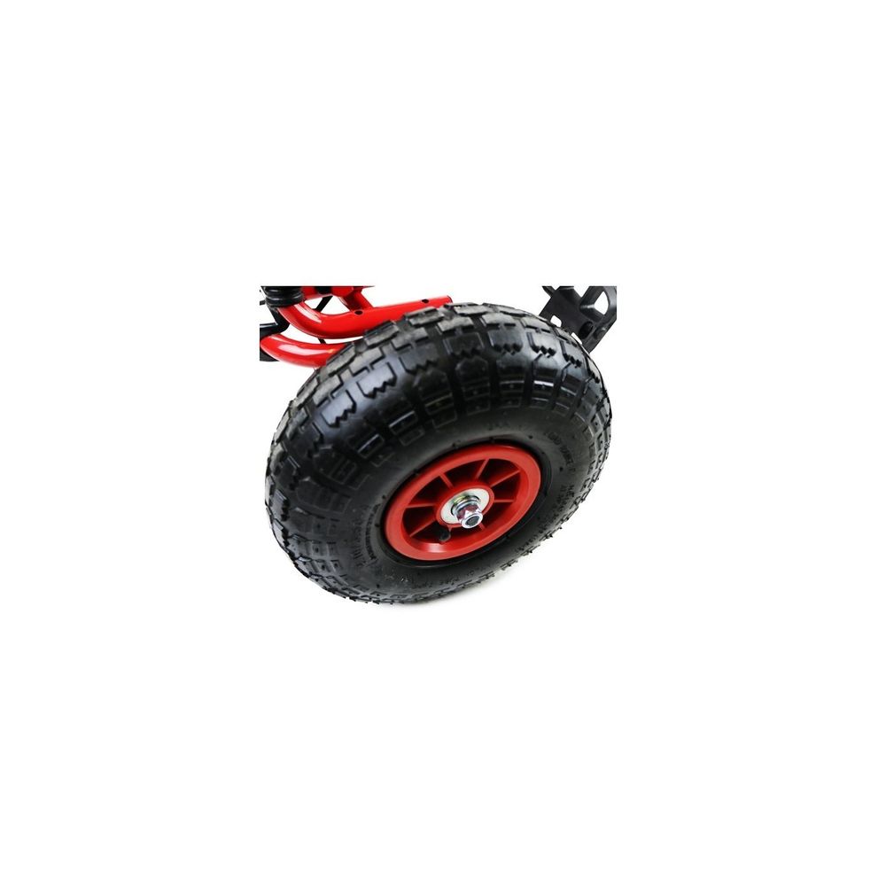 Gokart Czerwony A-15 Pompowane Koła