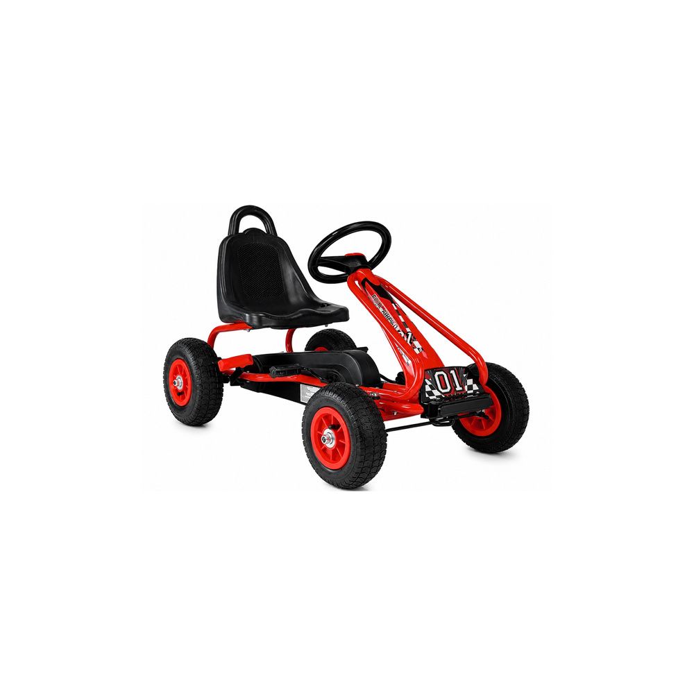 Gokart na Pedały G201 Czerwony