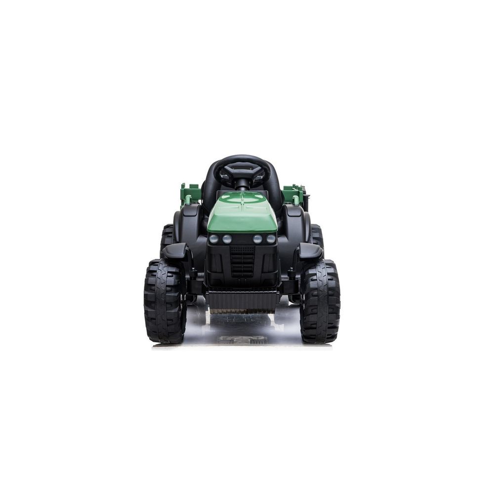 Traktor z Przyczepą na akumulator BDM0925 Zielony Wojskowy