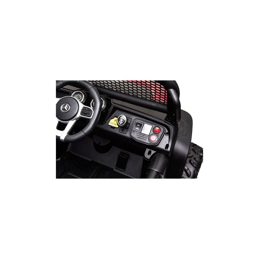 Pojazd na Akumulator Mercedes Unimog S Czarny