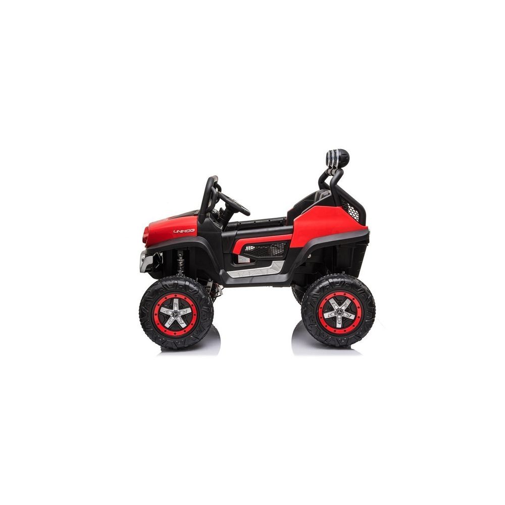 Pojazd na Akumulator Mercedes Unimog S Czerwony