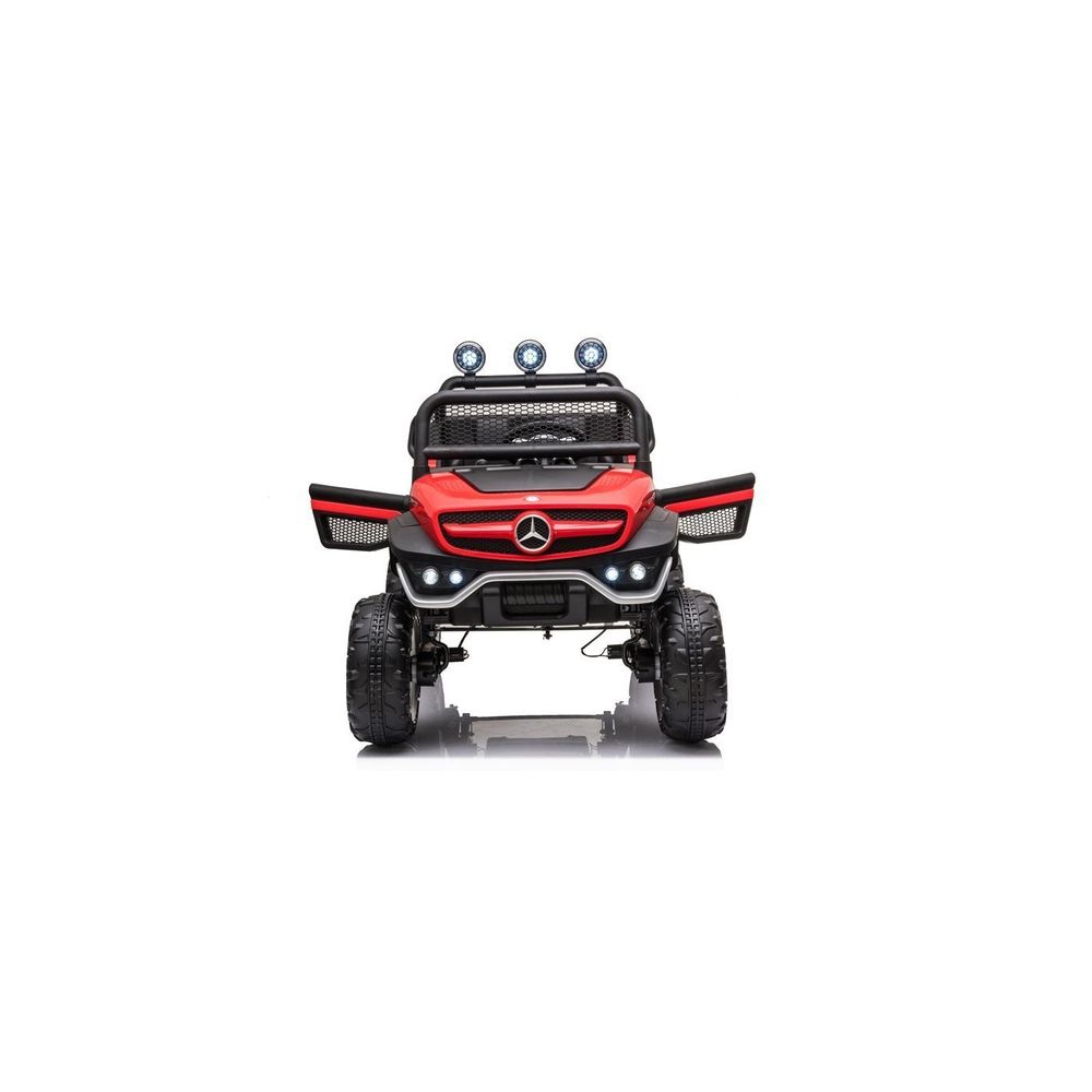Pojazd na Akumulator Mercedes Unimog S Czerwony