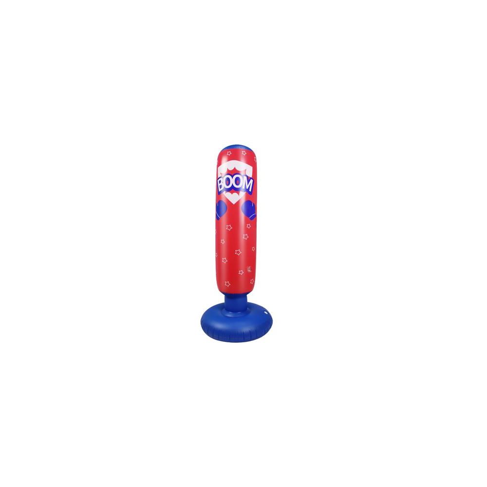 Nadmuchiwany Worek Bokserski Czerwono Niebieski 125CM