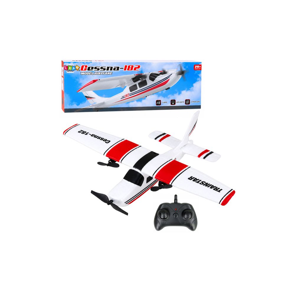 Samolot Piankowy Zdalnie Sterowany RC Cessna 182 2.4 GHz