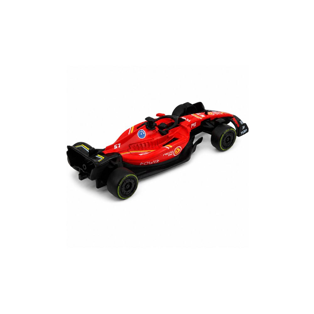 Autko Wyścigówka Metalowa Formuła Napęd Pull Back Czerwona 1:43