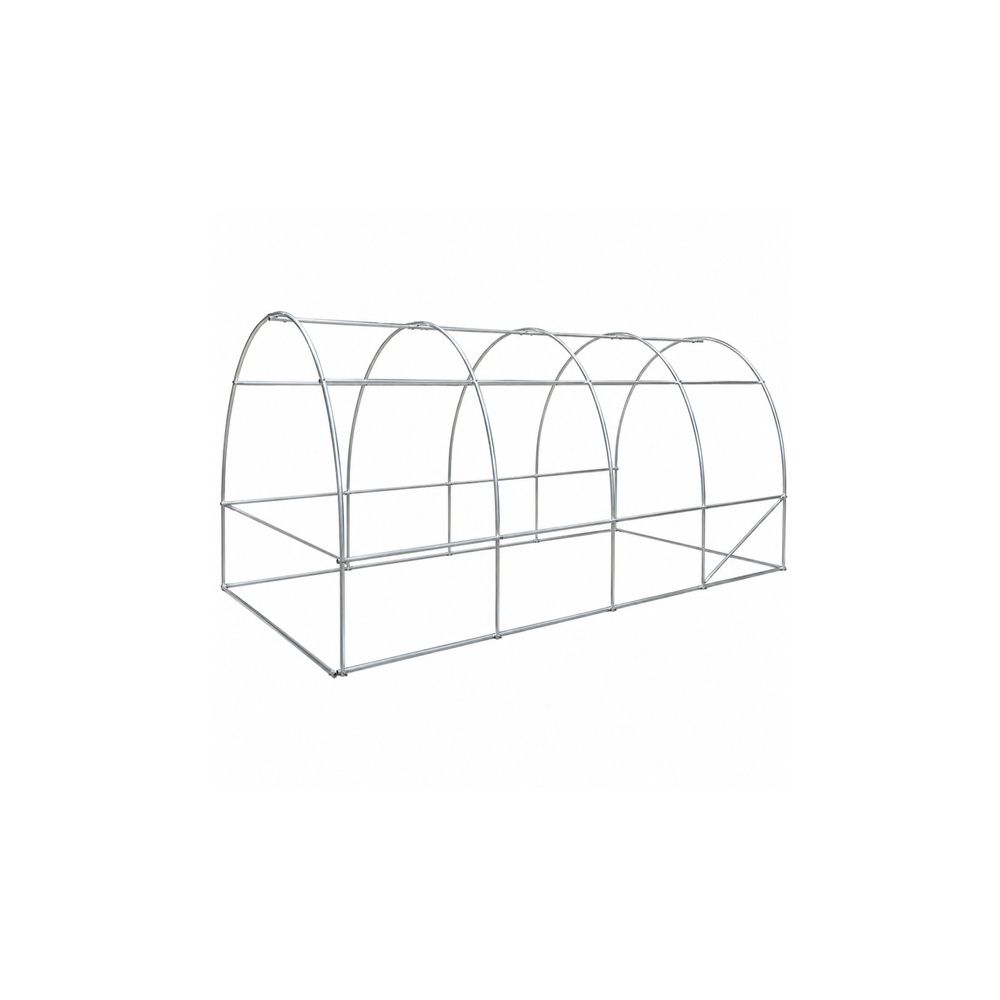 Tunel Ogrodowy Foliowy Szklarnia Na Warzywa PRO Stelaż 25MM 8x3x2M 24M²