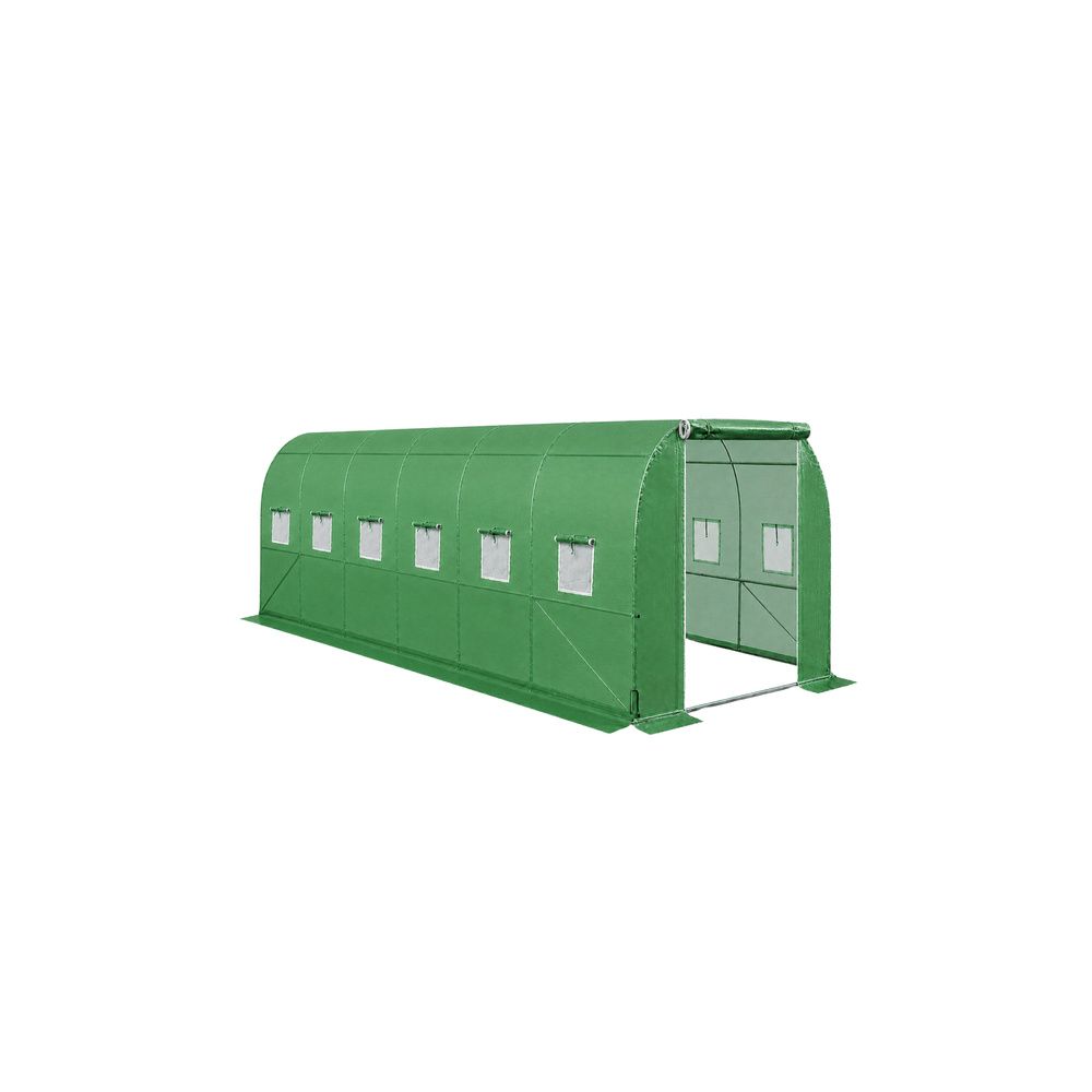 Tunel Ogrodowy Foliowy Szklarnia Na Warzywa PRO Stelaż 25MM 8x3x2M 24M²