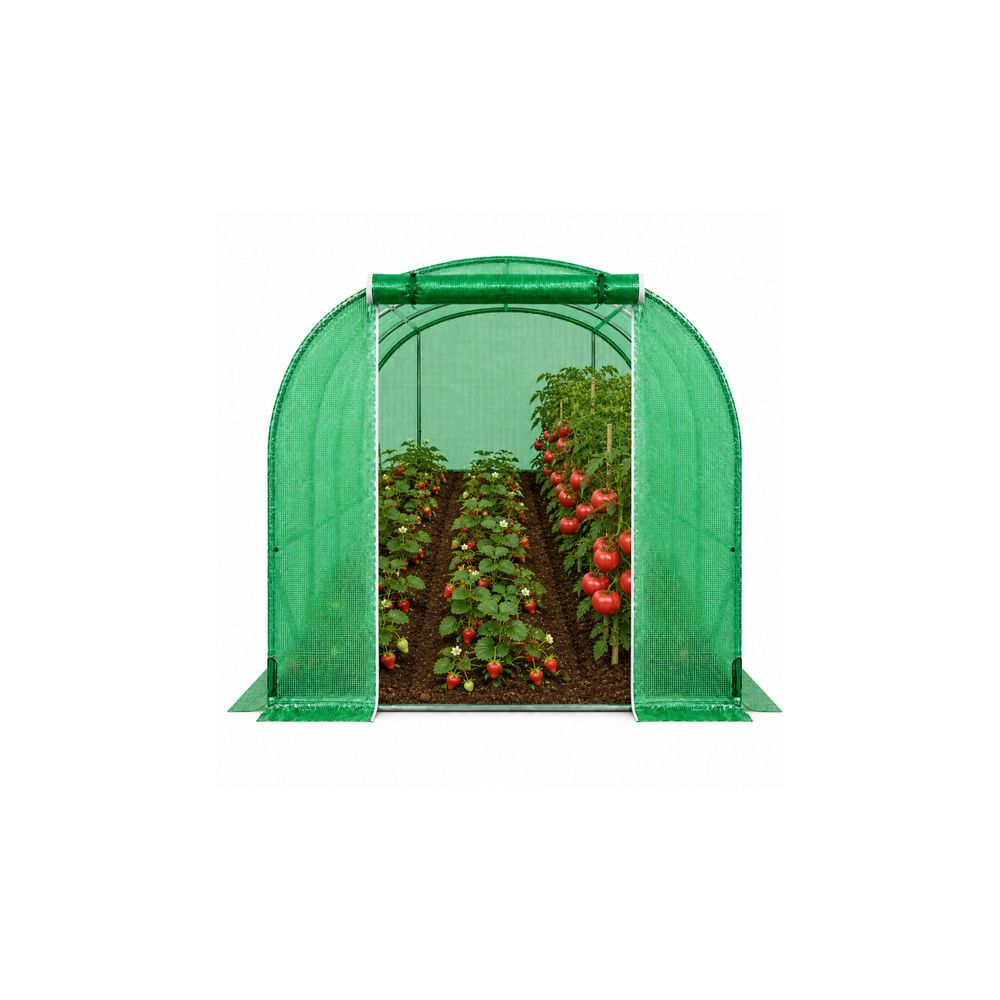 Tunel Ogrodowy Foliowy Szklarnia Na Warzywa PRO Stelaż 25MM 10x3x2M 30M²