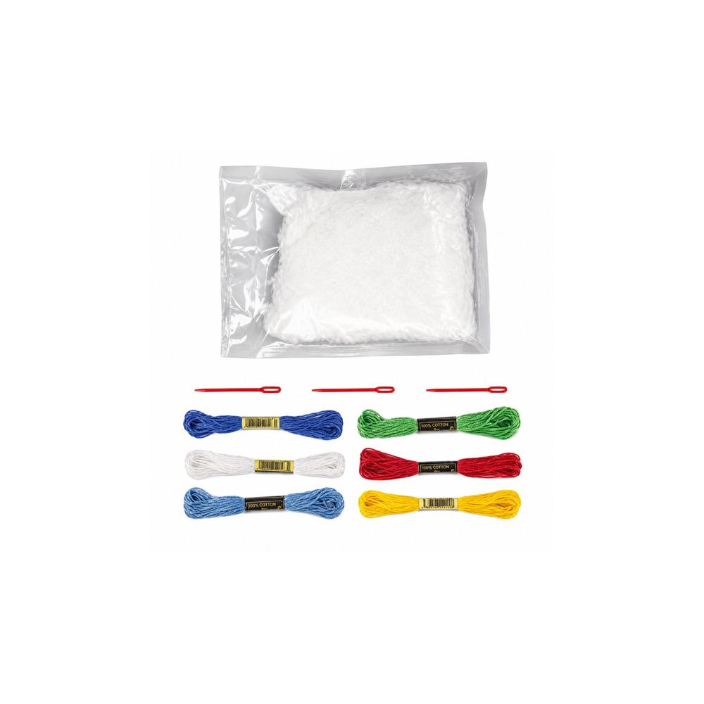 Zestaw Kreatywny Pluszaki Do Szycia Filcowe Zwierzęta Morskie DIY 6 szt.