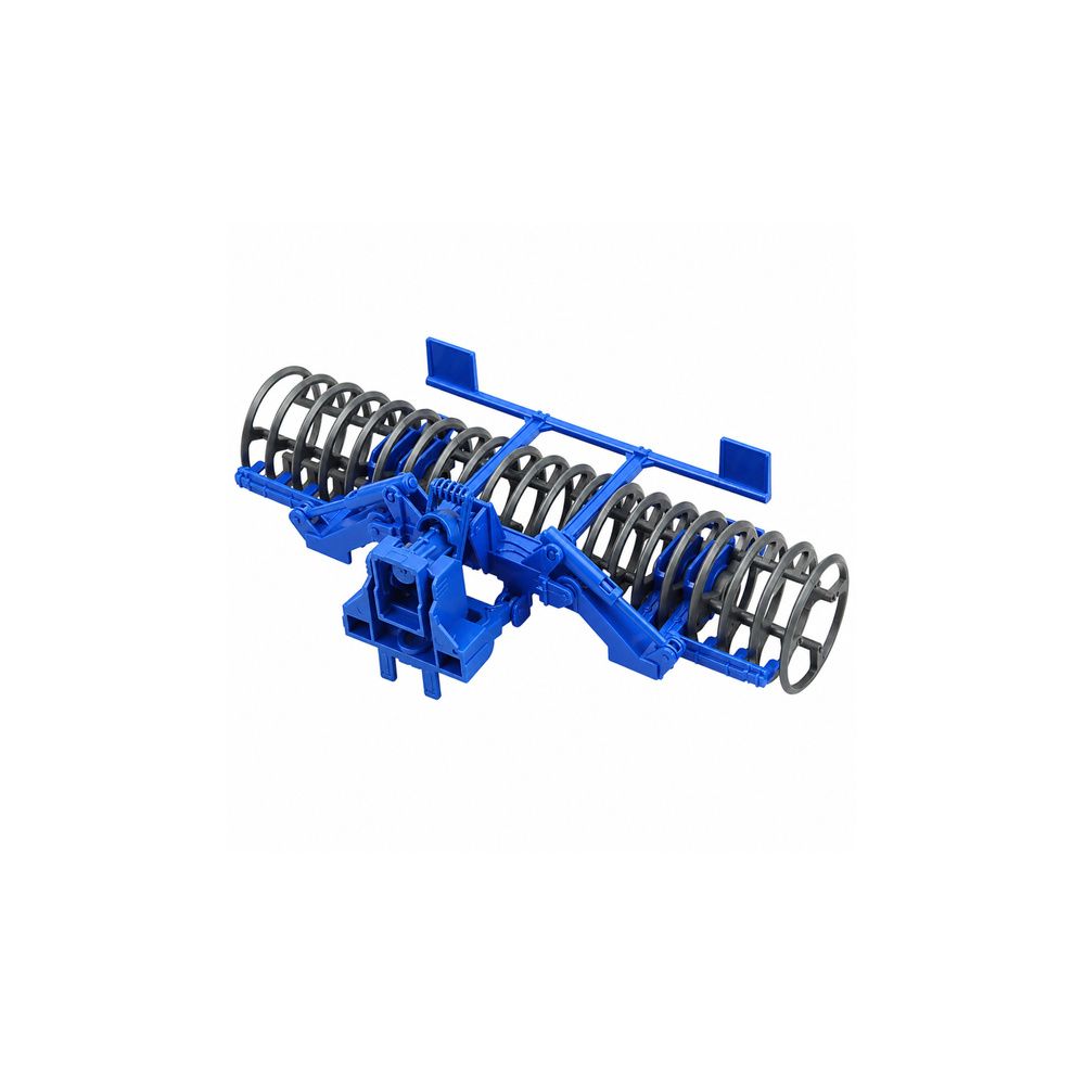 Traktor Z Wałem Rolniczym Zdalnie Sterowany RC Światła Czerwony 1:24