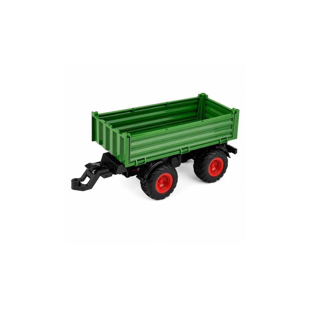 Traktor Rolniczy Z Przyczepą Wywrotką Zdalnie Sterowany Światła Dźwięk 1:24