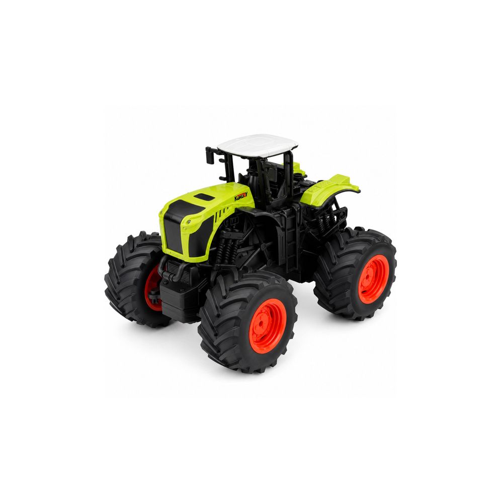 Wysoki Traktor Rolniczy Z Przyczepą Wywrotką Zdalnie Sterowany RC 1:16