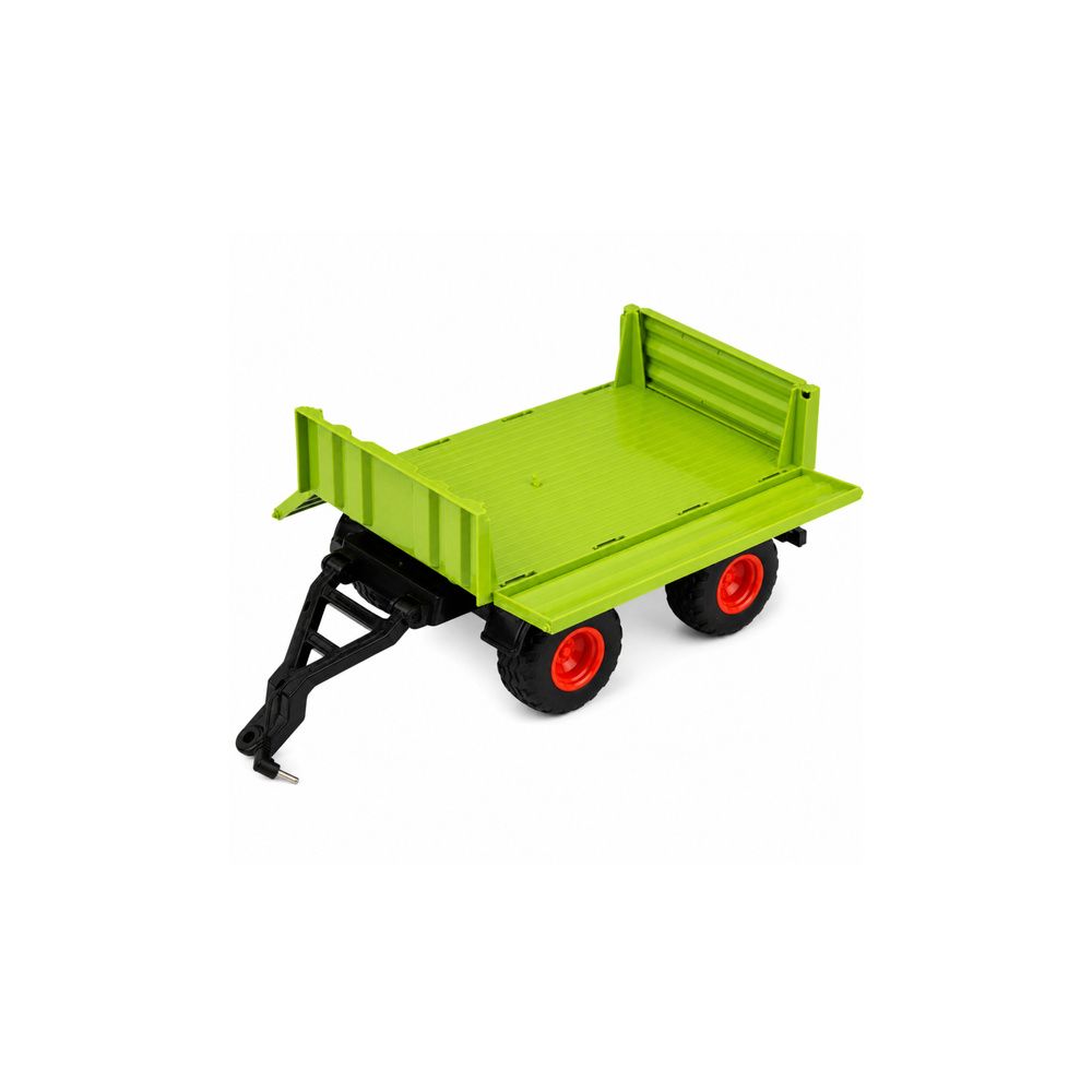 Wysoki Traktor Rolniczy Z Przyczepą Wywrotką Zdalnie Sterowany RC 1:16