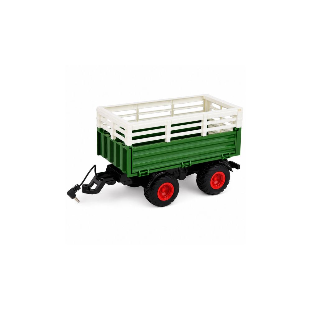 Traktor Rolniczy z Przyczepą Wywrotką Zdalnie Sterowany RC Światła 1:24