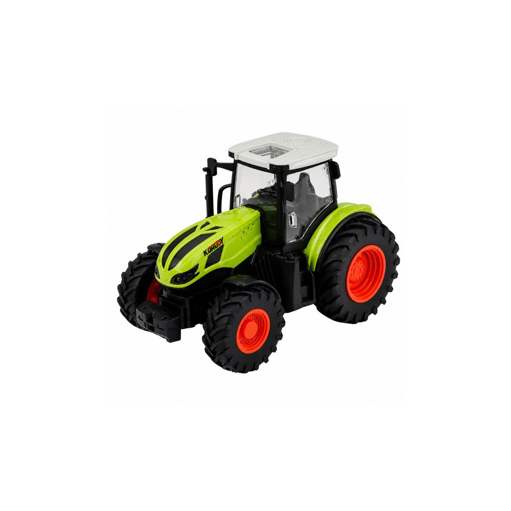 Traktor Rolniczy Z Przyczepą Wywrotką Zdalnie Sterowany RC Zielony 1:24