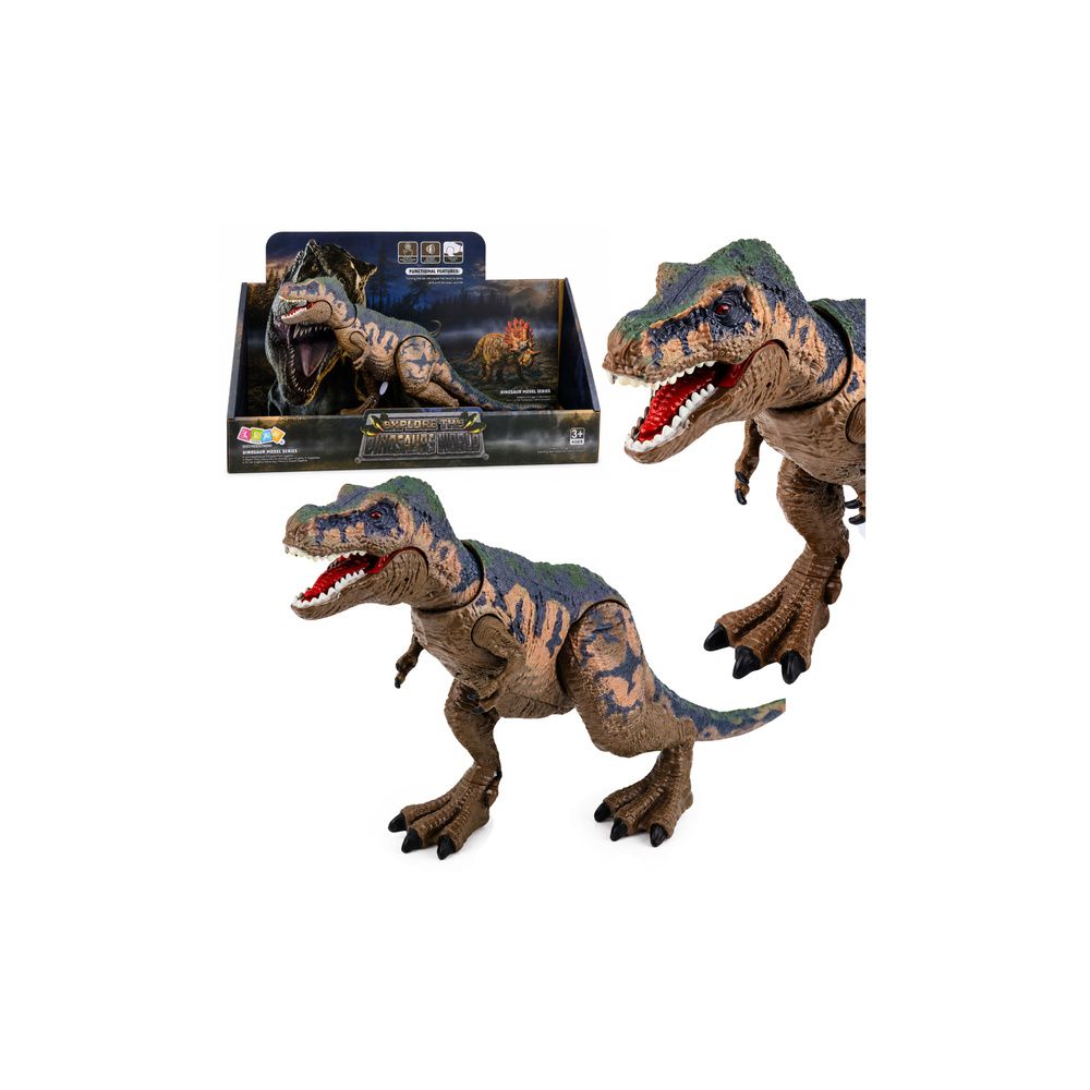 Figurka Dinozaura T-Rex Tyranozaur Rex Realistyczny Ruchome Kończyny Dźwięk