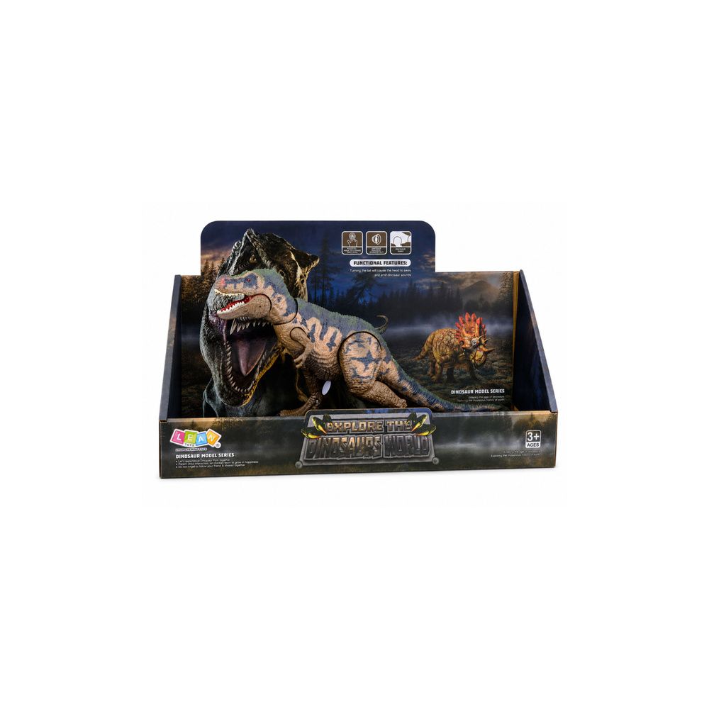 Figurka Dinozaura T-Rex Tyranozaur Rex Realistyczny Ruchome Kończyny Dźwięk