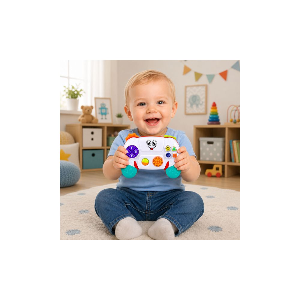 Interaktywny Pad Edukacyjny Dla Malucha Światła Dźwięki Melodie