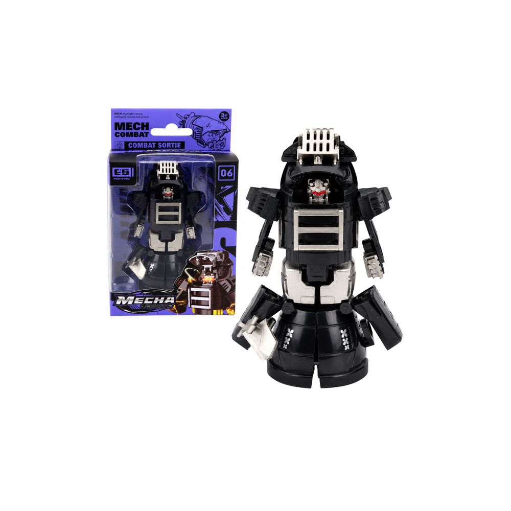 Robot Pojazd Wojskowy Militarny 2w1 Figurka Czołg Myśliwiec Poduszkowiec