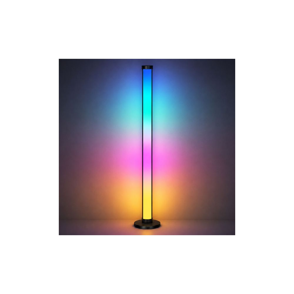 Lampy Podłogowe Smart Kolorowe Światła LED RGB Pilot Aplikacja 125cm 2 szt.