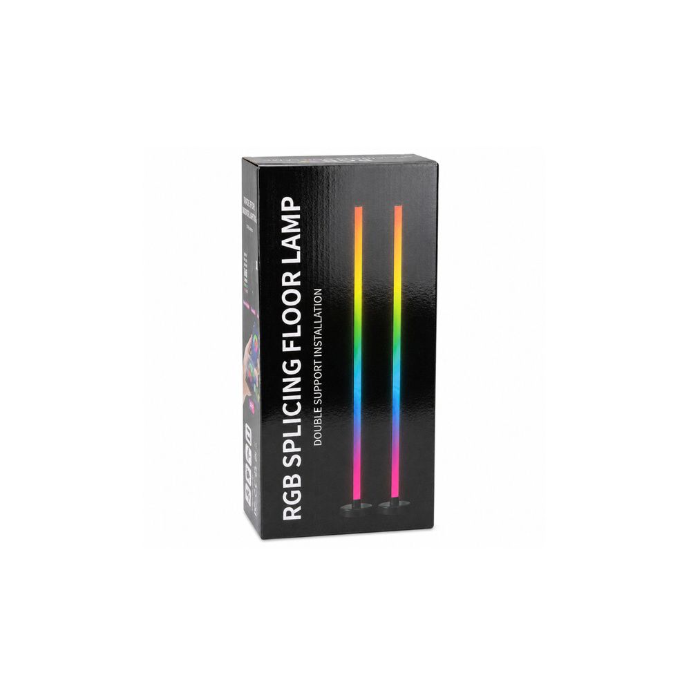Lampy Podłogowe Smart Kolorowe Światła LED RGB Pilot Aplikacja 125cm 2 szt.