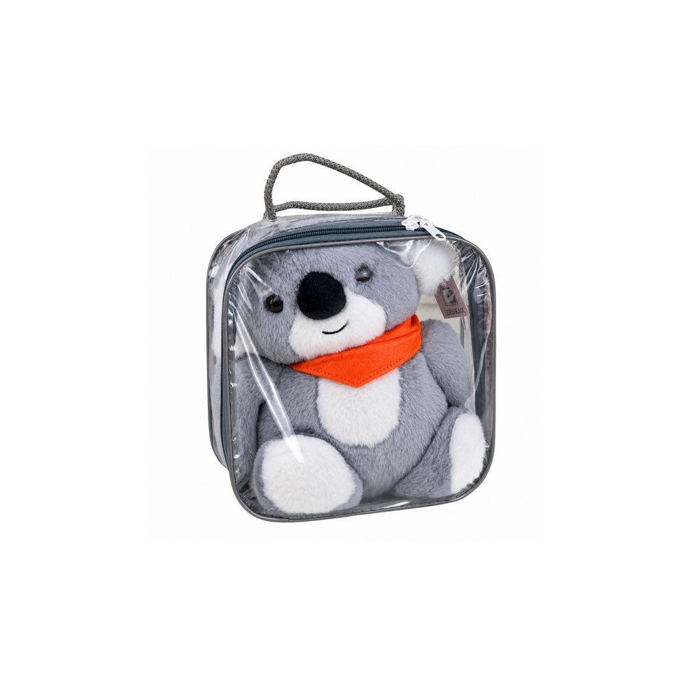 Miś Koala Pluszak Obciążeniowy Terapeutyczny Maskotka 1.3 KG Szary 35 cm
