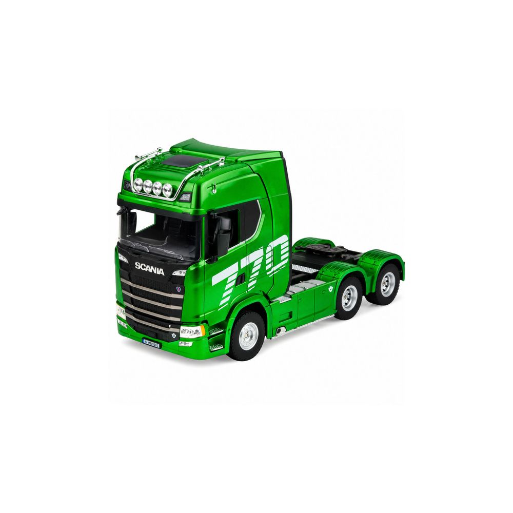 Ciągnik Siodłowy Ciężarówka Scania Zdalnie Sterowana RC Huina Zielony 1:18