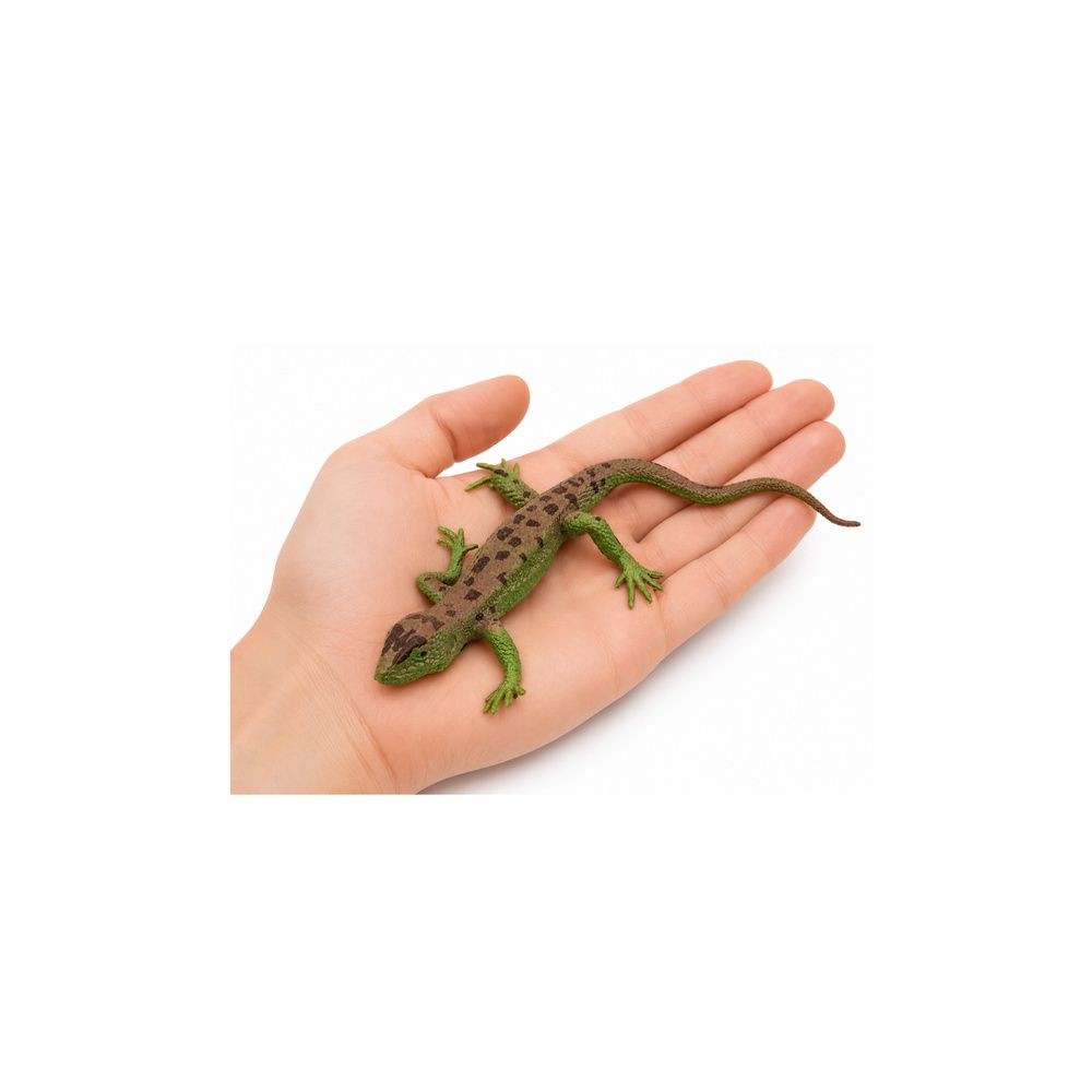 Jaszczurka Zwinka Gumowa Figurka Rozciągliwa Realistyczna 15 cm