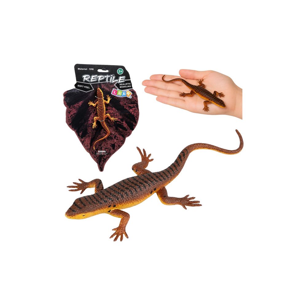 Jaszczurka Żyworodna Gumowa Figurka Rozciągliwa Realistyczna 12,5 cm