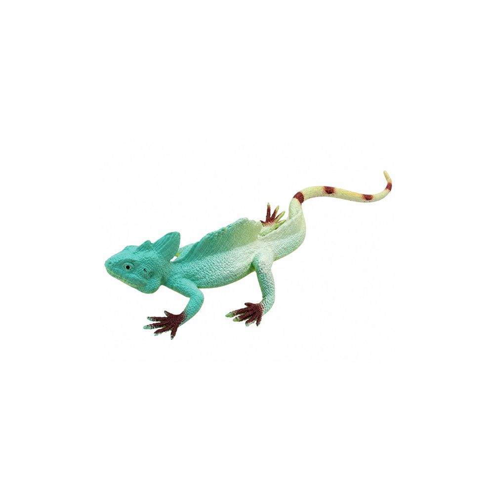 Jaszczurka Agama Żaglowa Gumowa Figurka Rozciągliwa Realistyczna 16 cm