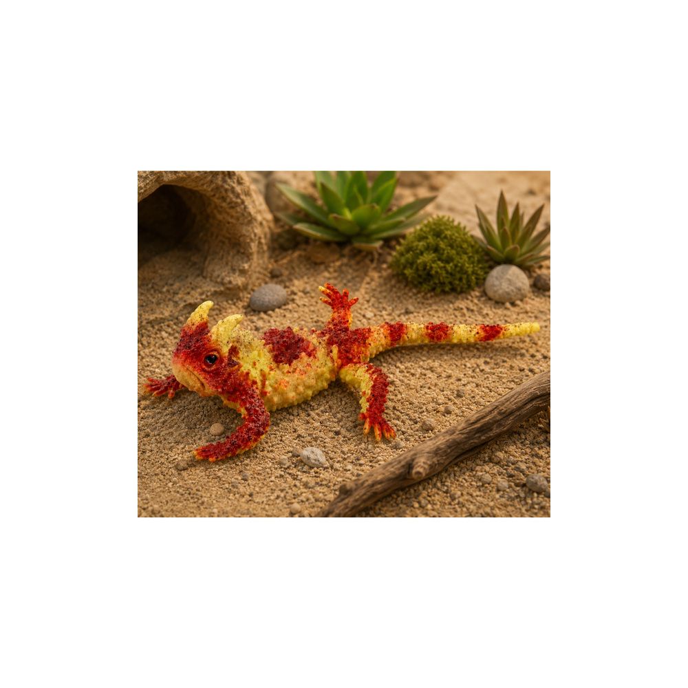 Molloch Straszliwy Gumowa Figurka Rozciągliwa Realistyczna Gad 14 cm
