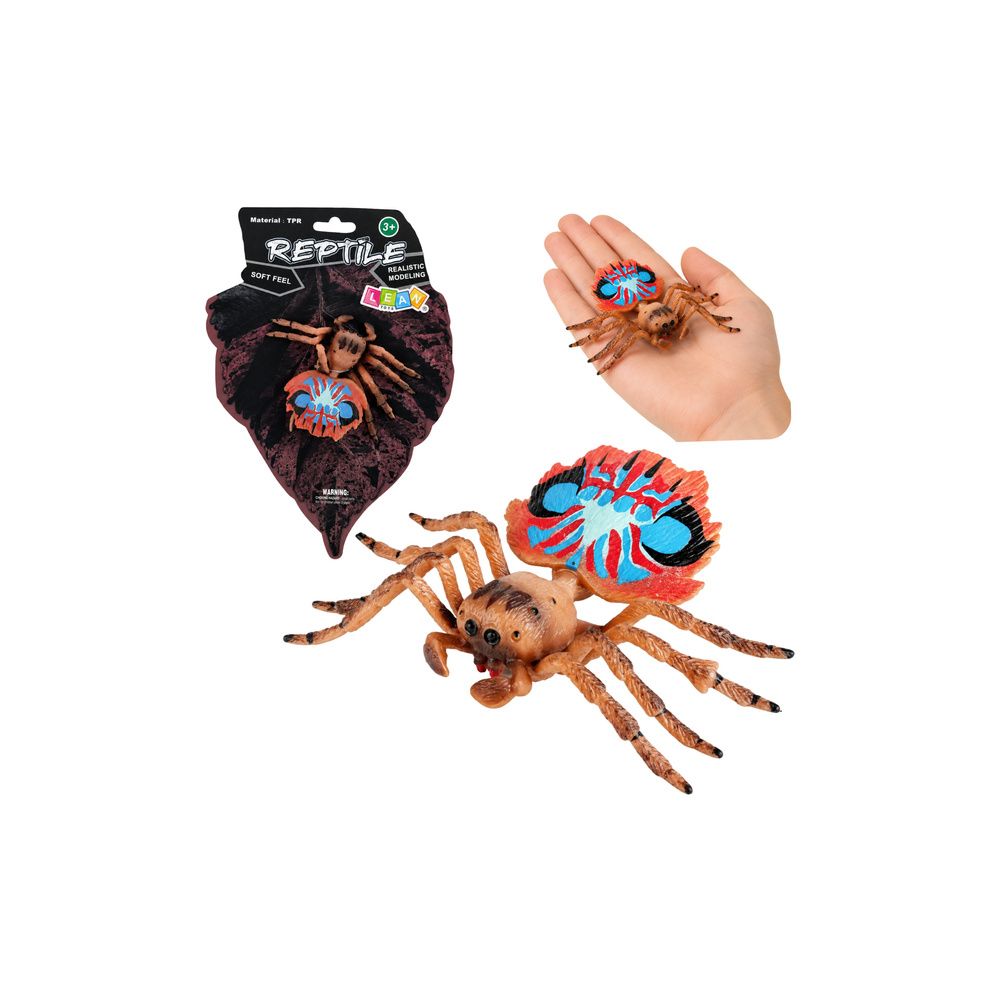 Pająk Ptasznik Gumowa Figurka Rozciągliwa Realistyczna 12 cm